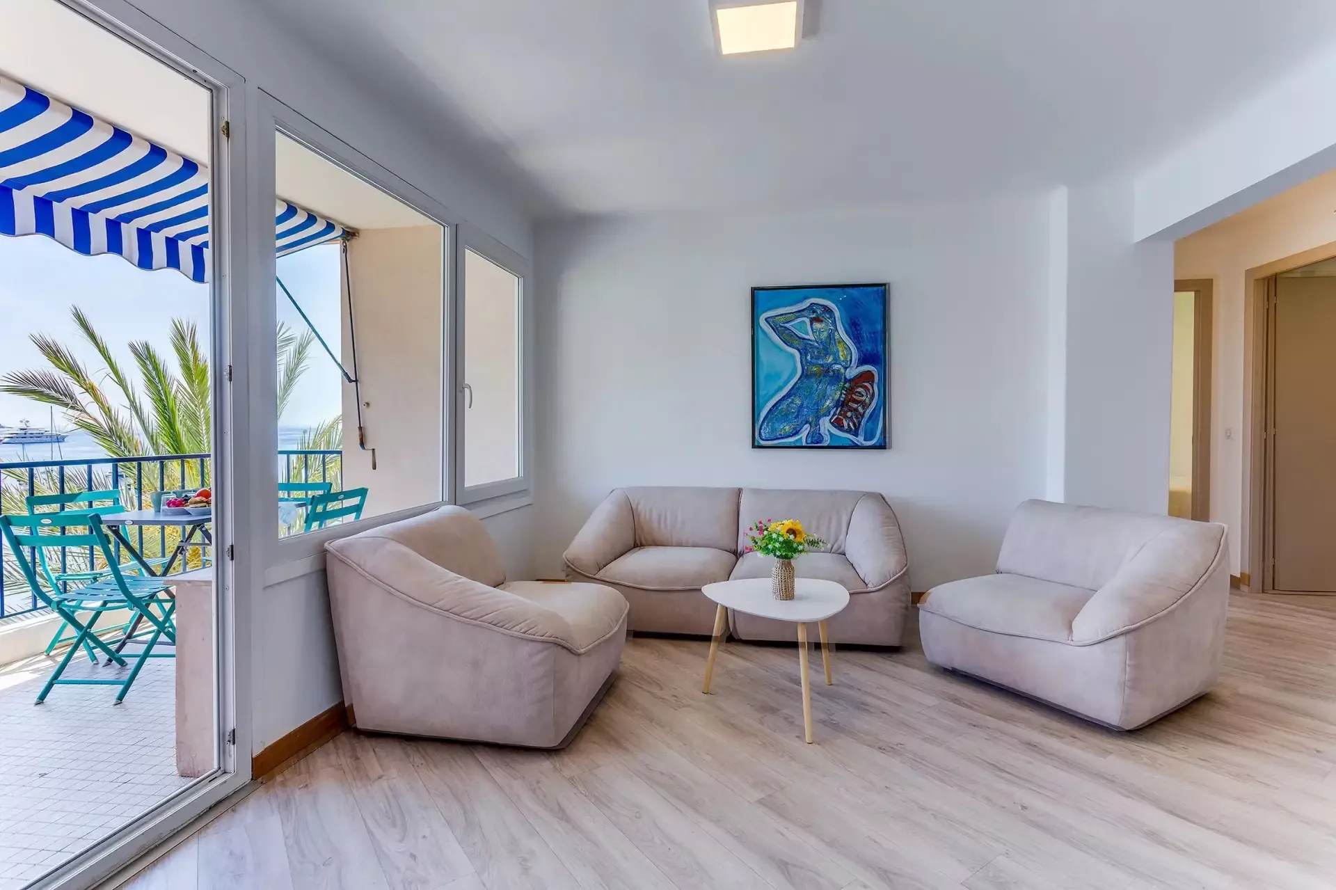 Photo 13 — VILLEFRANCHE-SUR-MER - APPARTEMENT 2 CHAMBRES - TERRASSE ET SUPERBE VUE SUR LA MER