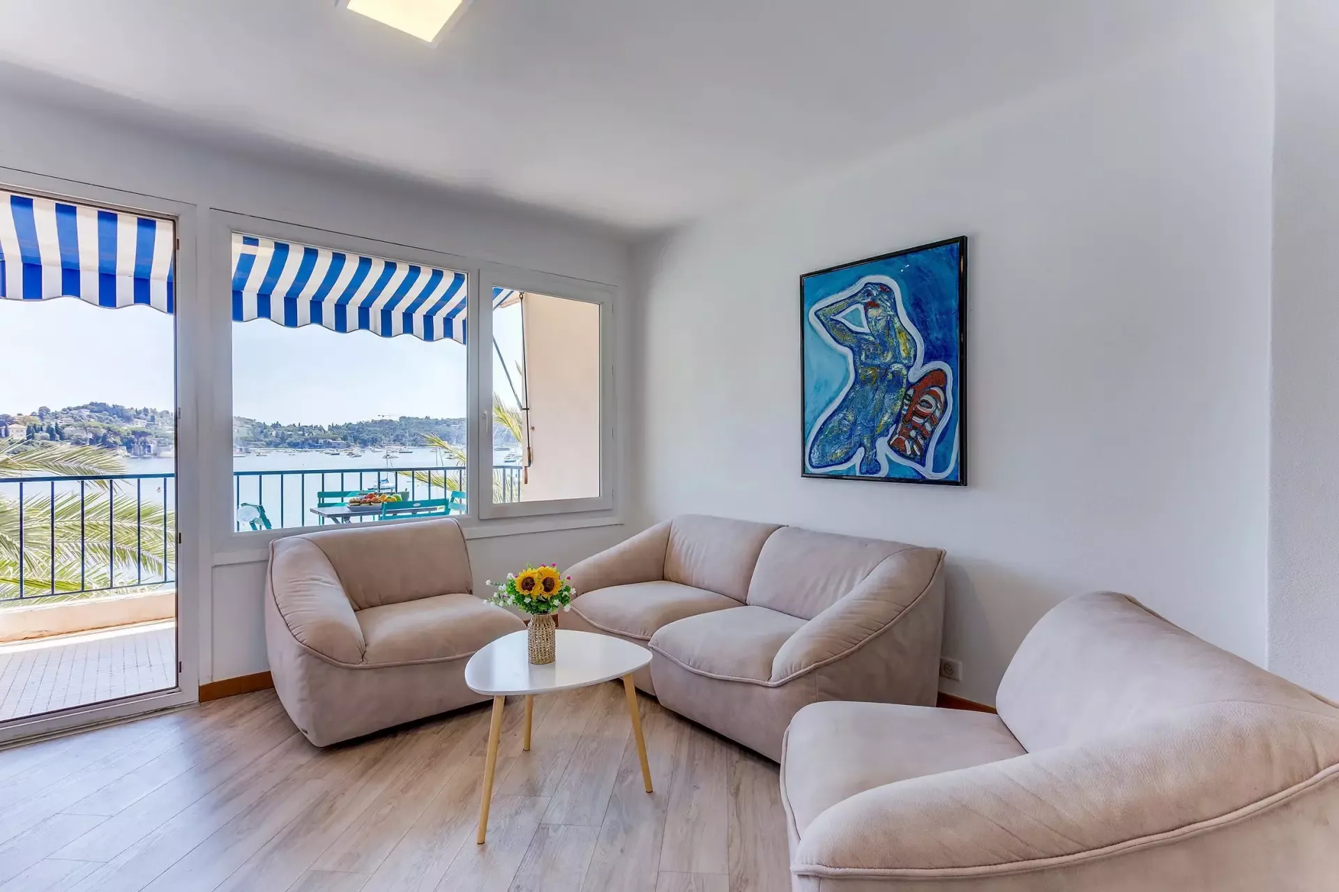 Photo 11 — VILLEFRANCHE-SUR-MER - APPARTEMENT 2 CHAMBRES - TERRASSE ET SUPERBE VUE SUR LA MER